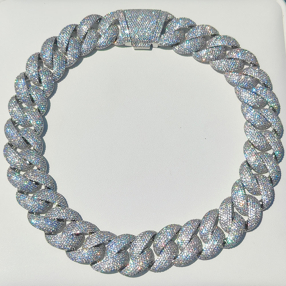 Cuban Link Chain 12Mm - Роскошная цепочка Cuban Link 24 мм,