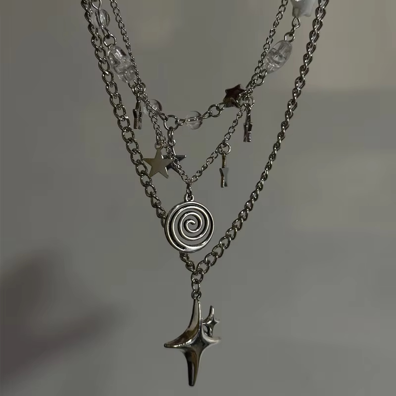 Многослойное ожерелье с подвес – обзор и цена Layered Pendant Necklace Aesthetic