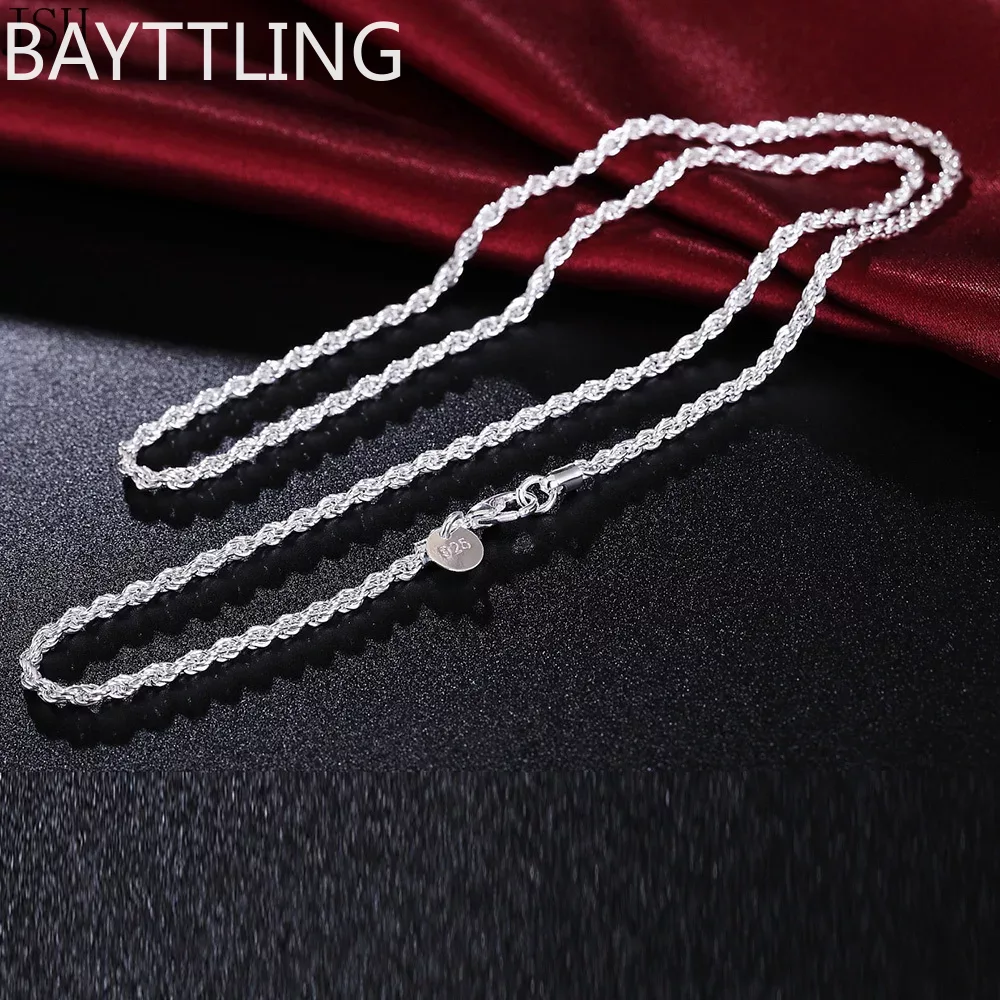 40-60 см, оптовая продажа, сте – обзор и цена 925 Sterling Silver Chain Necklace Men