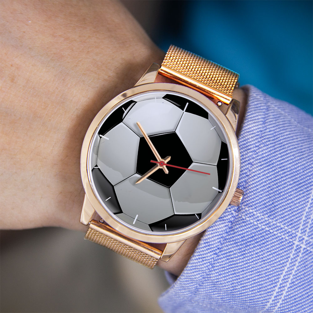 Футбольный дизайн, любители фу – обзор и цена Watch Accessories