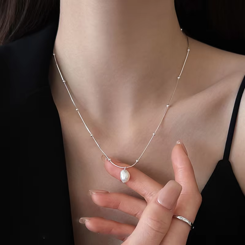 Женское ожерелье с подвеской и – обзор и цена Pearl Choker Necklace Vintage