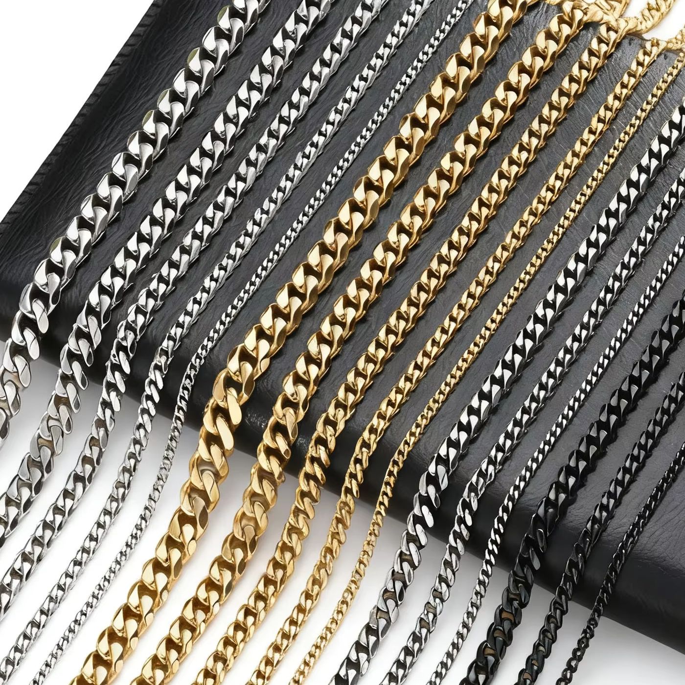 Классическое кубинское ожерель – обзор и цена Cuban Link Chain 12Mm