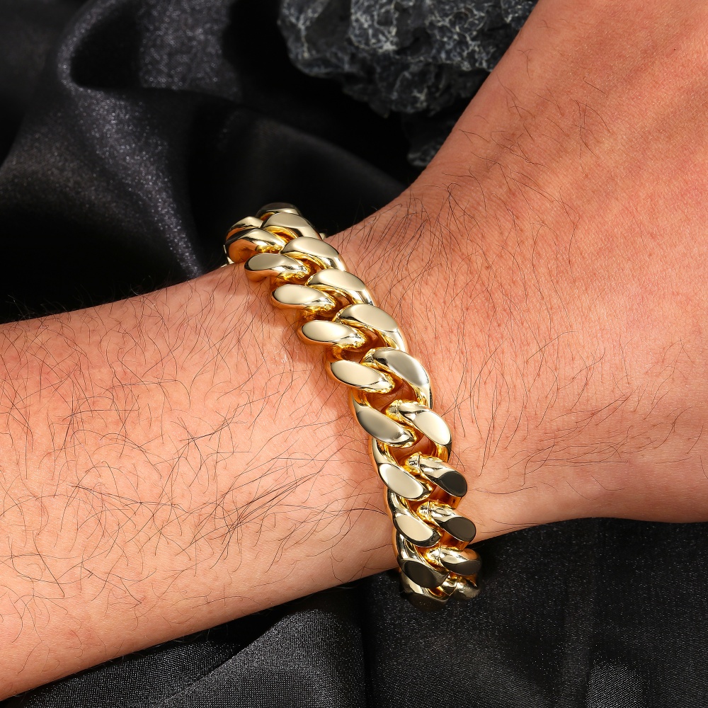 12 мм Майами кубинский браслет – обзор и цена Cuban Link Chain 12Mm