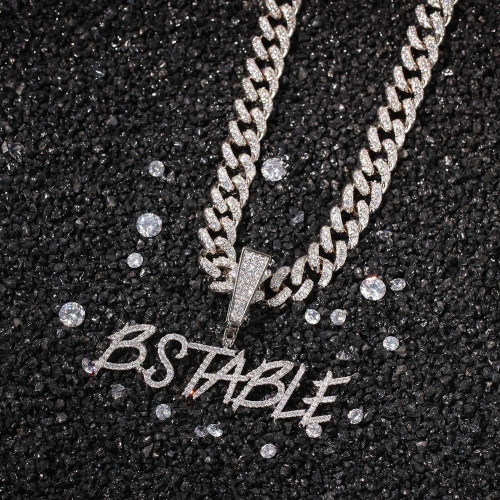 TBTK заказной кулон с надписью – обзор и цена Cuban Link Chain 12Mm