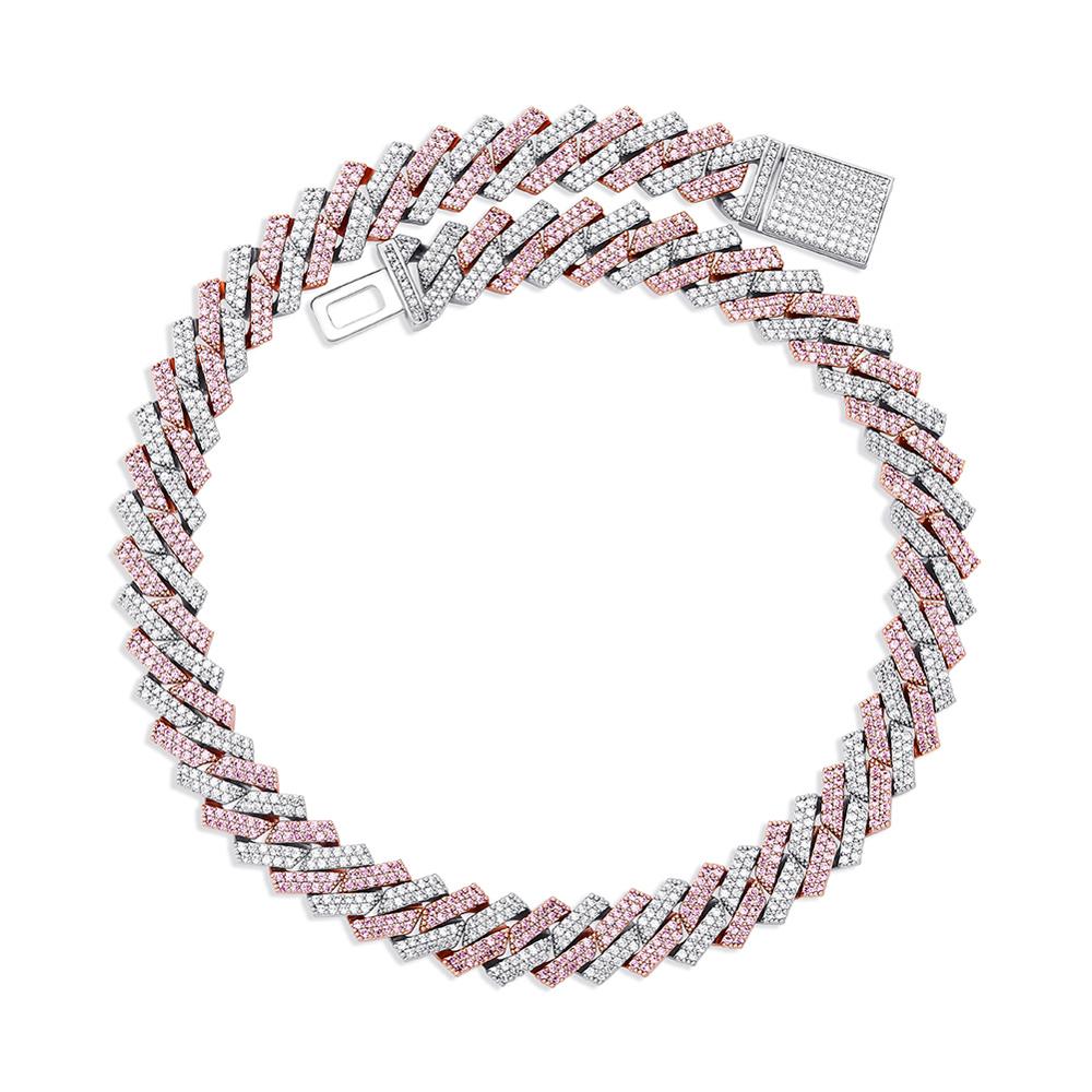 Цепочка со сверкающим кубическ – обзор и цена Cuban Link Chain 12Mm