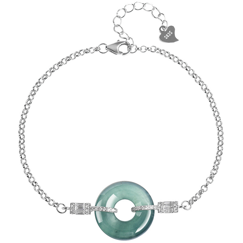 Синий Мьянманский жадеитовый б – обзор и цена Bracelets