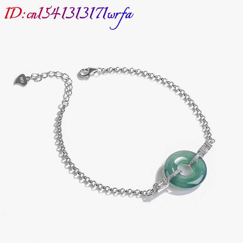 Синий Мьянманский жадеитовый б – обзор и цена Bracelets