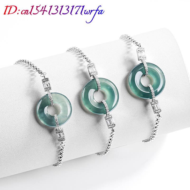 Синий Мьянманский жадеитовый б – обзор и цена Bracelets