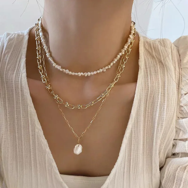 Французское ретро-колье с подв – обзор и цена Pearl Choker Necklace Vintage