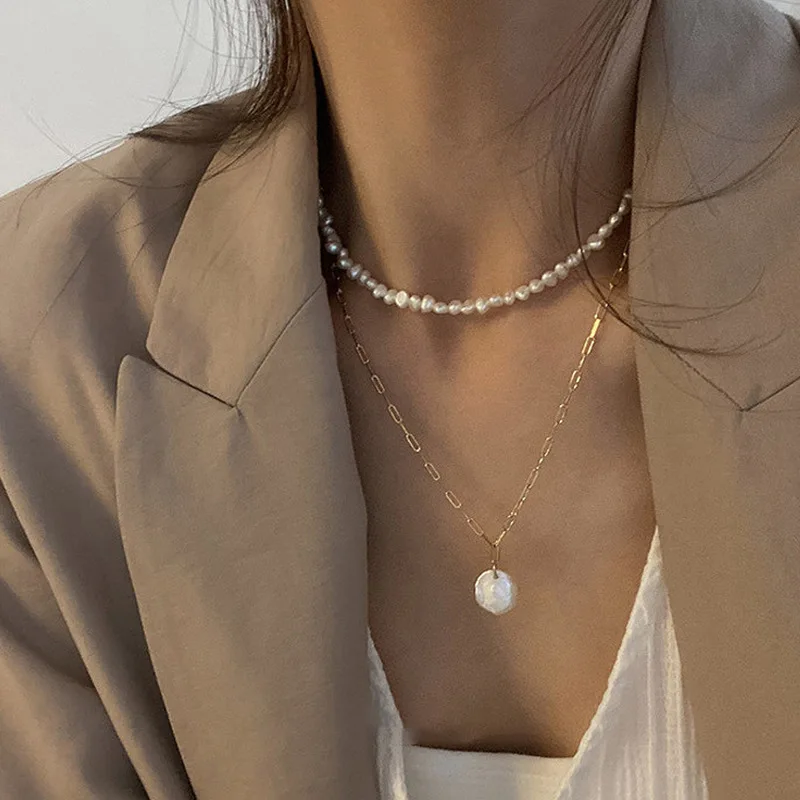 Французское ретро-колье с подв – обзор и цена Pearl Choker Necklace Vintage
