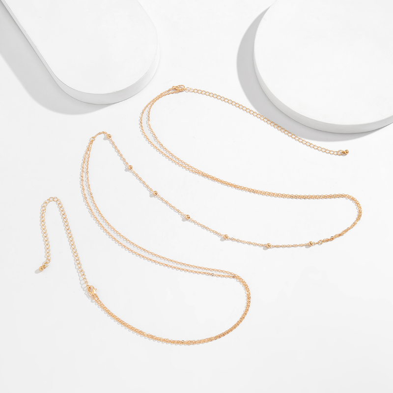 Простое колье-цепочка на грудь – обзор и цена Body Jewelry